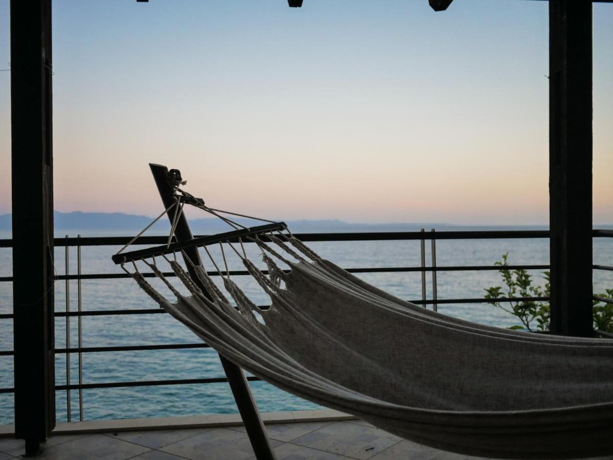 Seaside Duplex Stone Villa Κηπαρό Εξωτερικό φωτογραφία
