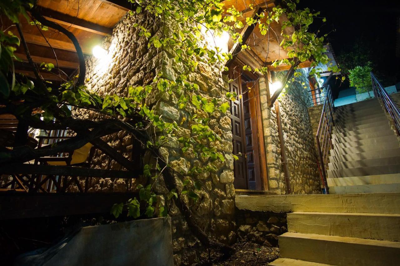 Seaside Duplex Stone Villa Κηπαρό Εξωτερικό φωτογραφία