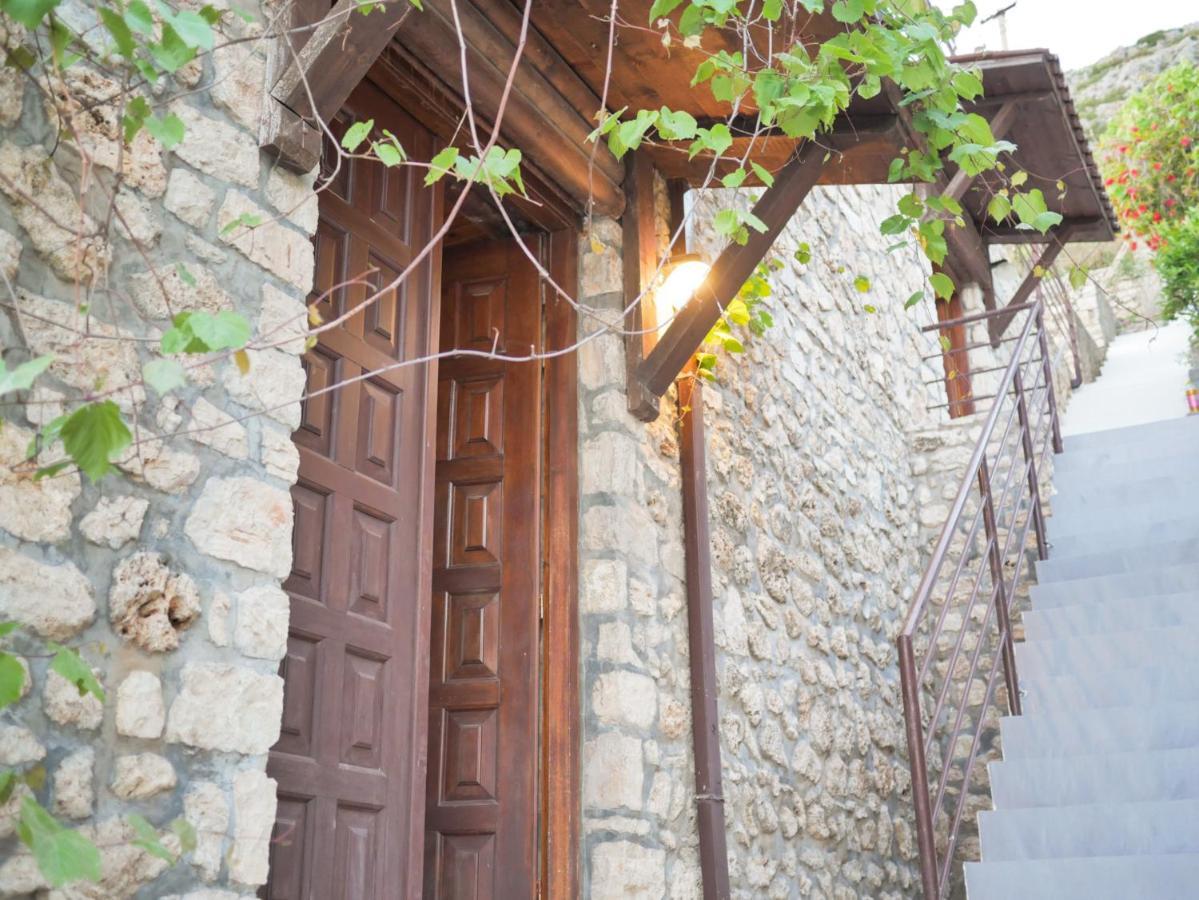 Seaside Duplex Stone Villa Κηπαρό Εξωτερικό φωτογραφία