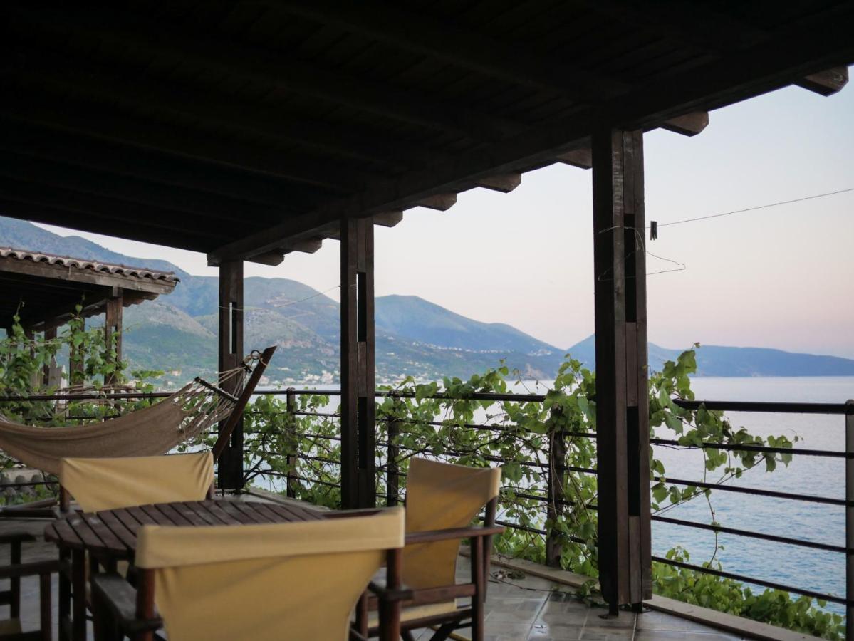 Seaside Duplex Stone Villa Κηπαρό Εξωτερικό φωτογραφία