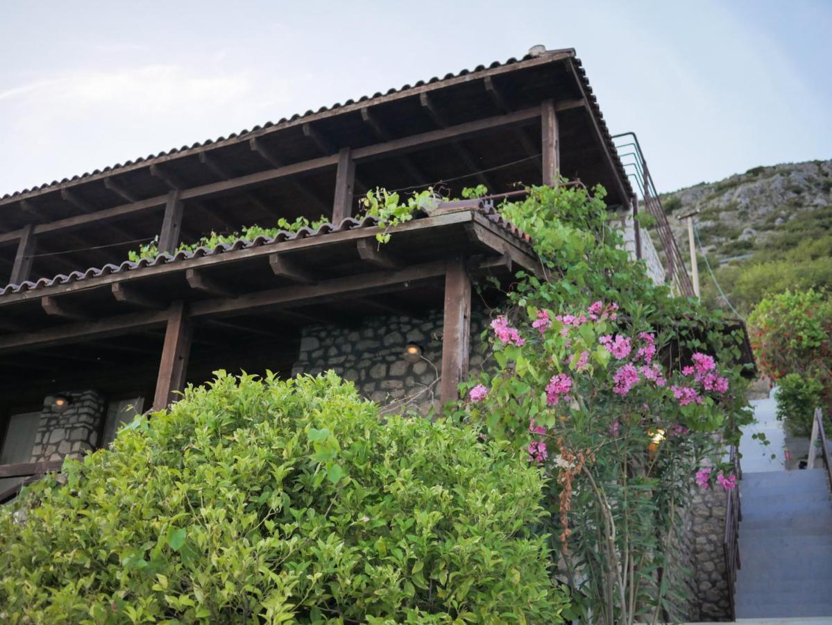 Seaside Duplex Stone Villa Κηπαρό Εξωτερικό φωτογραφία