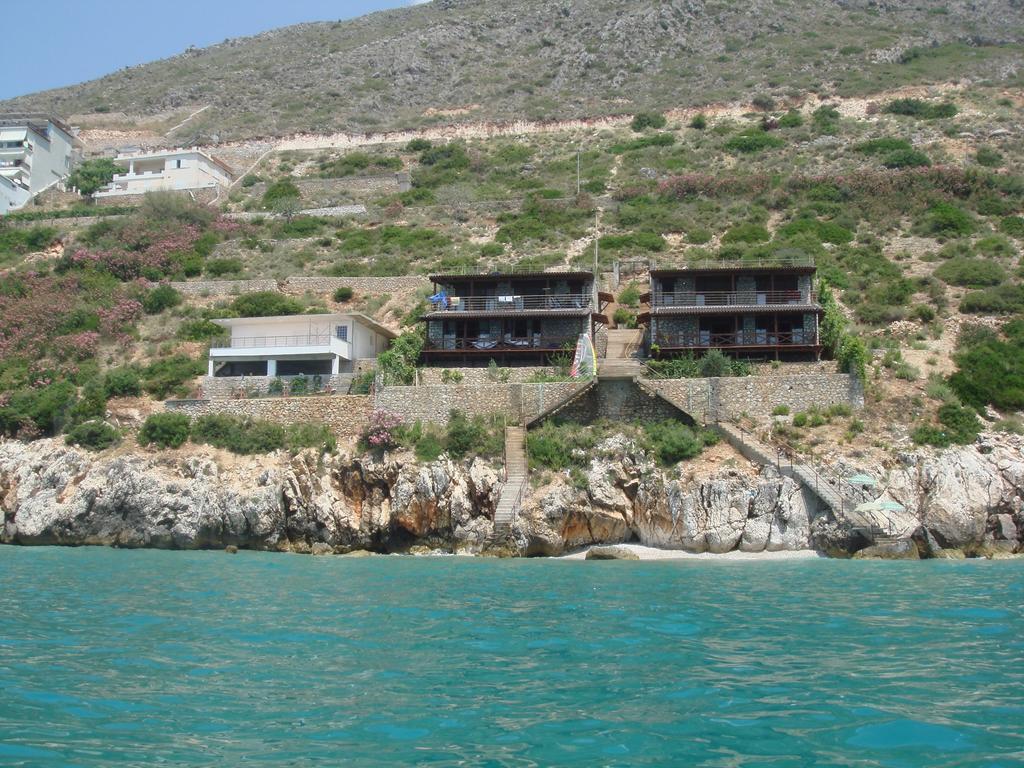 Seaside Duplex Stone Villa Κηπαρό Εξωτερικό φωτογραφία