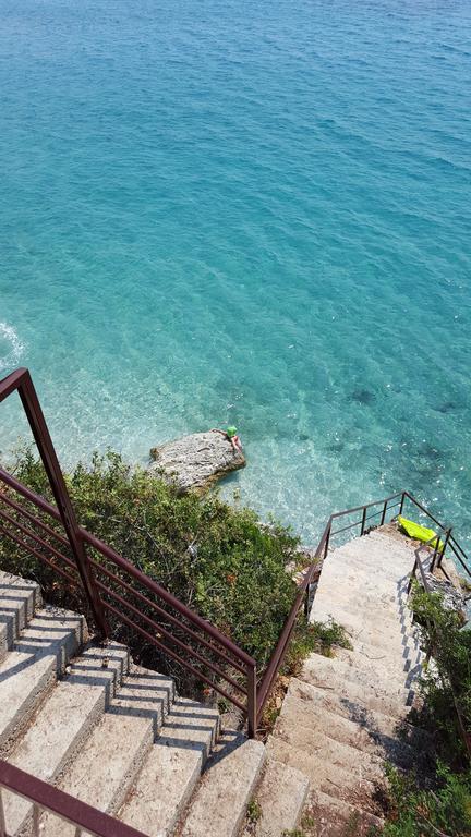 Seaside Duplex Stone Villa Κηπαρό Εξωτερικό φωτογραφία