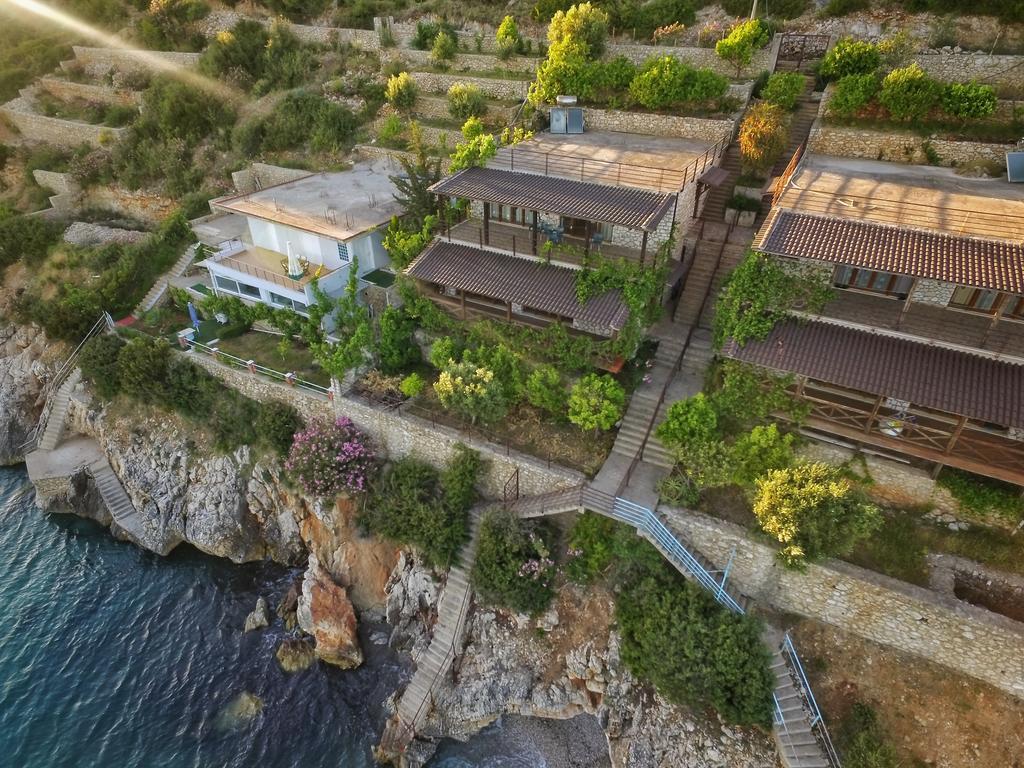 Seaside Duplex Stone Villa Κηπαρό Εξωτερικό φωτογραφία